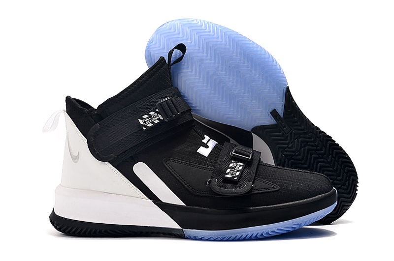 Nike Lebron James Soldier 13 Shoes Black White